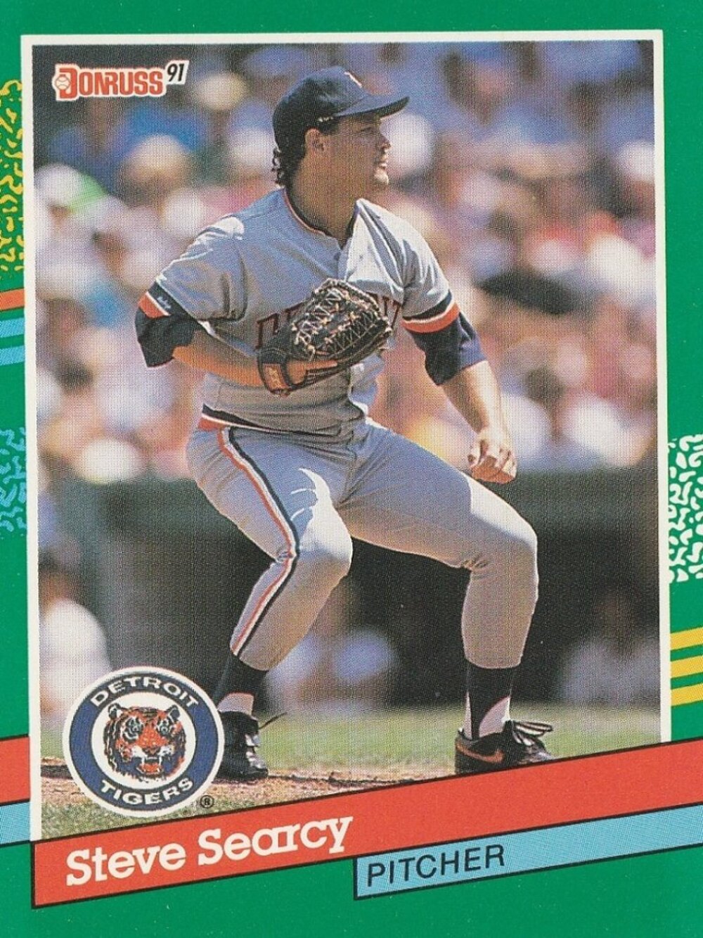 Steve Searcy - Donruss 91 Baseball Card